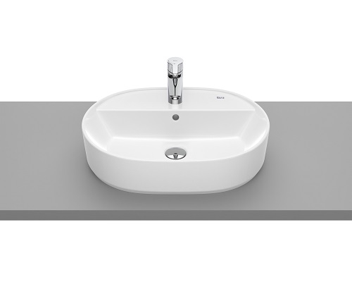 ROCA THE GAP NADPULTNI UMIVAONIK ROUND 55x40x13cm sa rupom